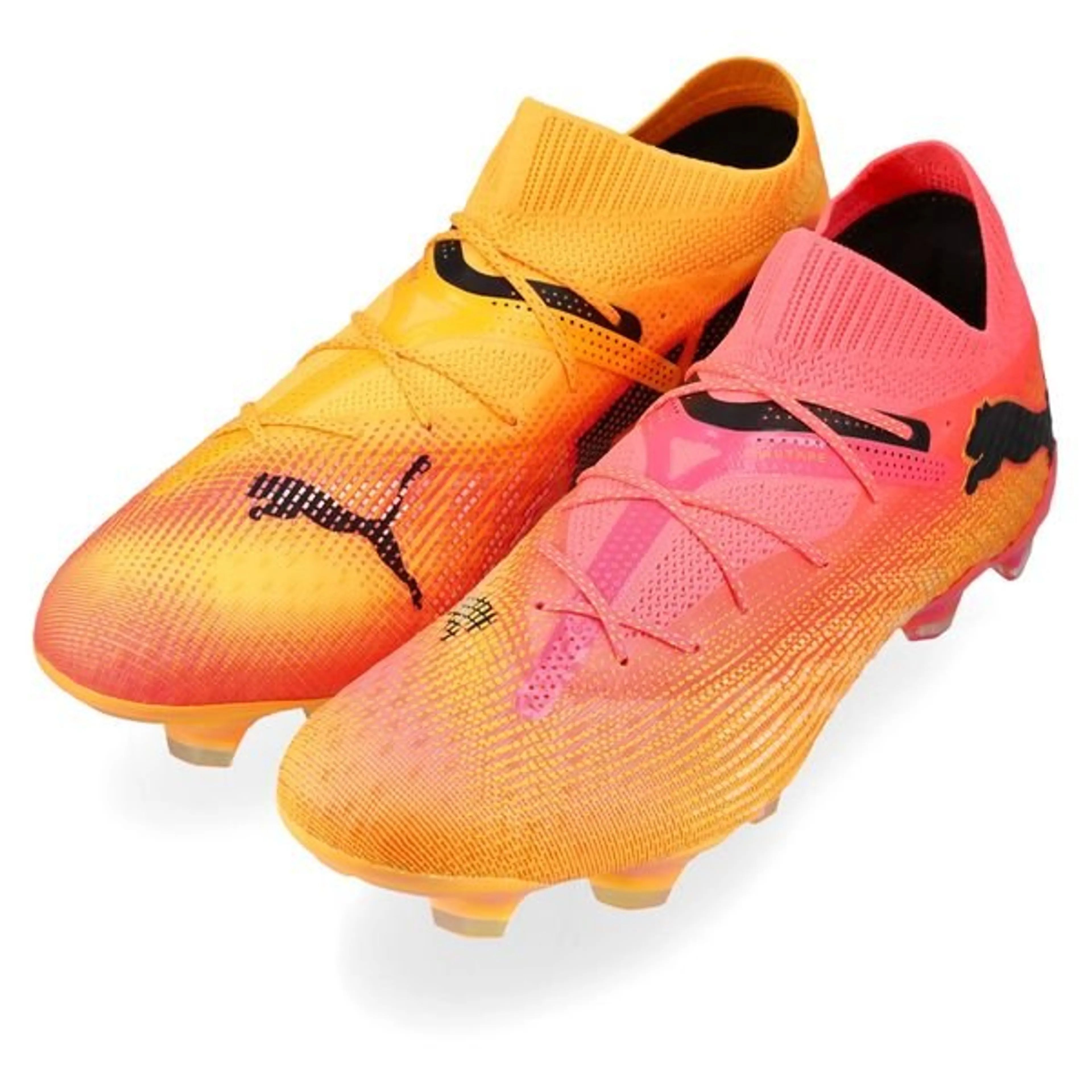 PUMA Future 7 Ultimate FG/AG Tricks - Sunset Glow/Sun Stream/PUMA Black/PUMA White LIMITED EDITION