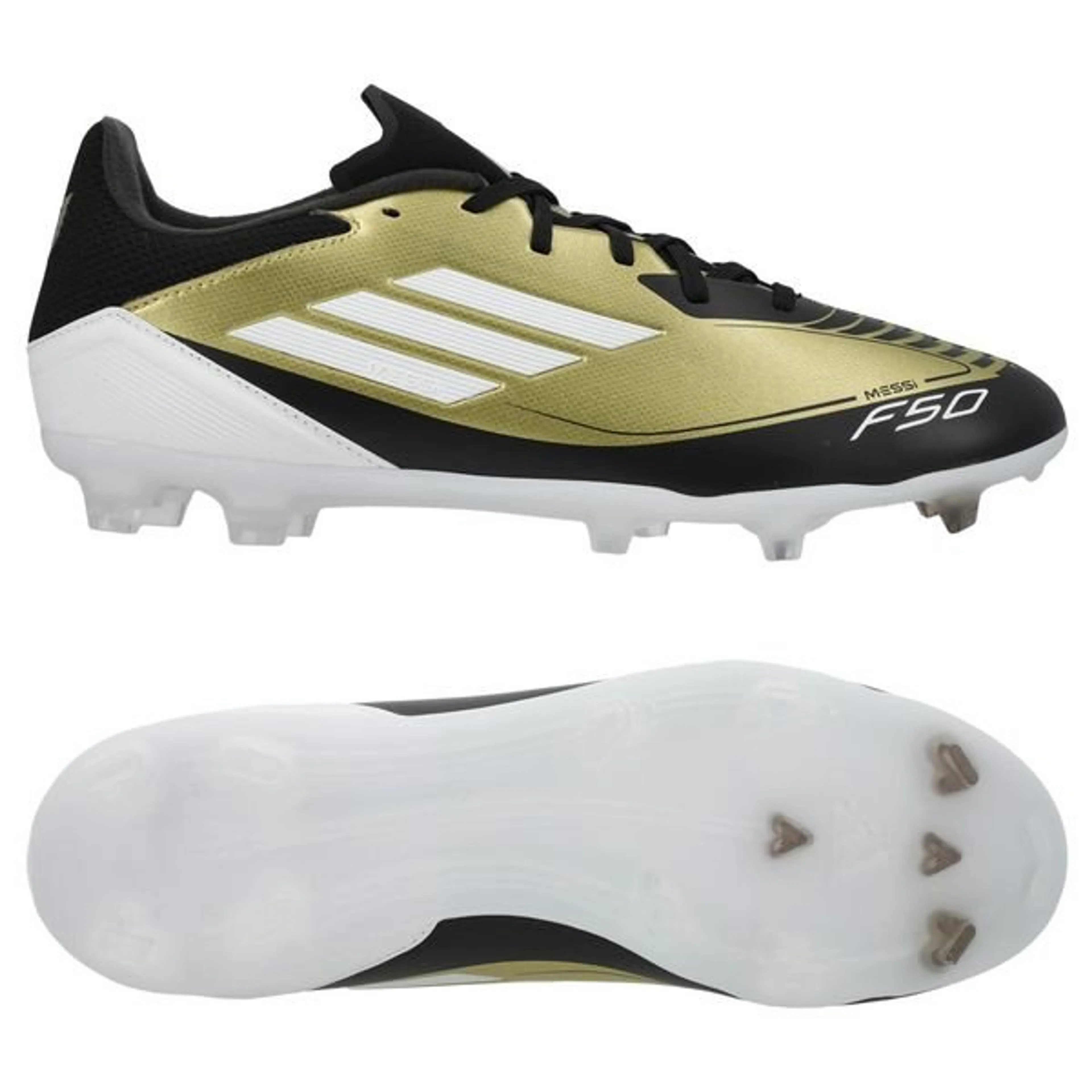 adidas F50 Messi League FG/AG Triunfo Dorado - Goud/Wit/Zwart