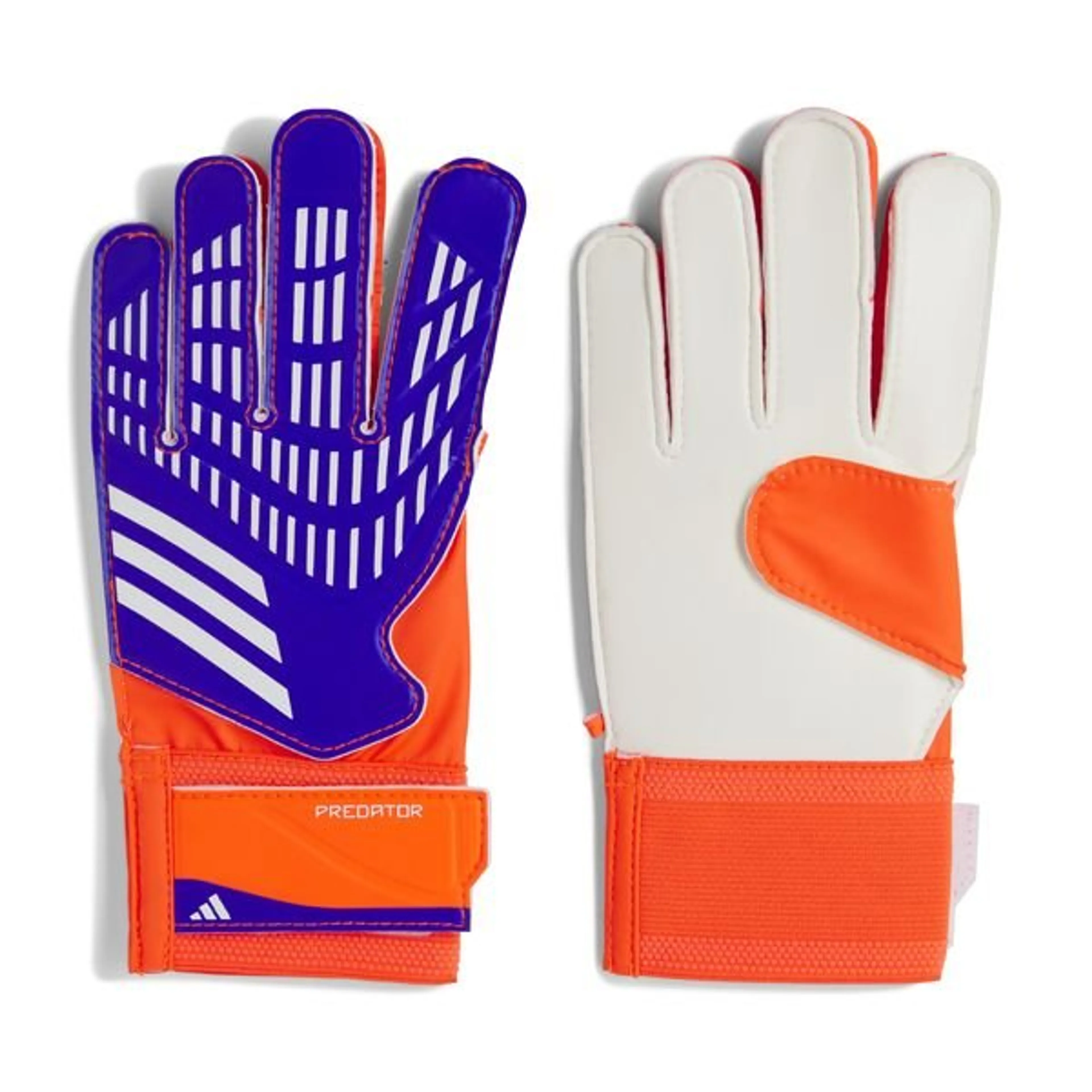 adidas Goalkeeper Gloves Predator Training Advancement - Lucid Blue/Solar Red/White Kids