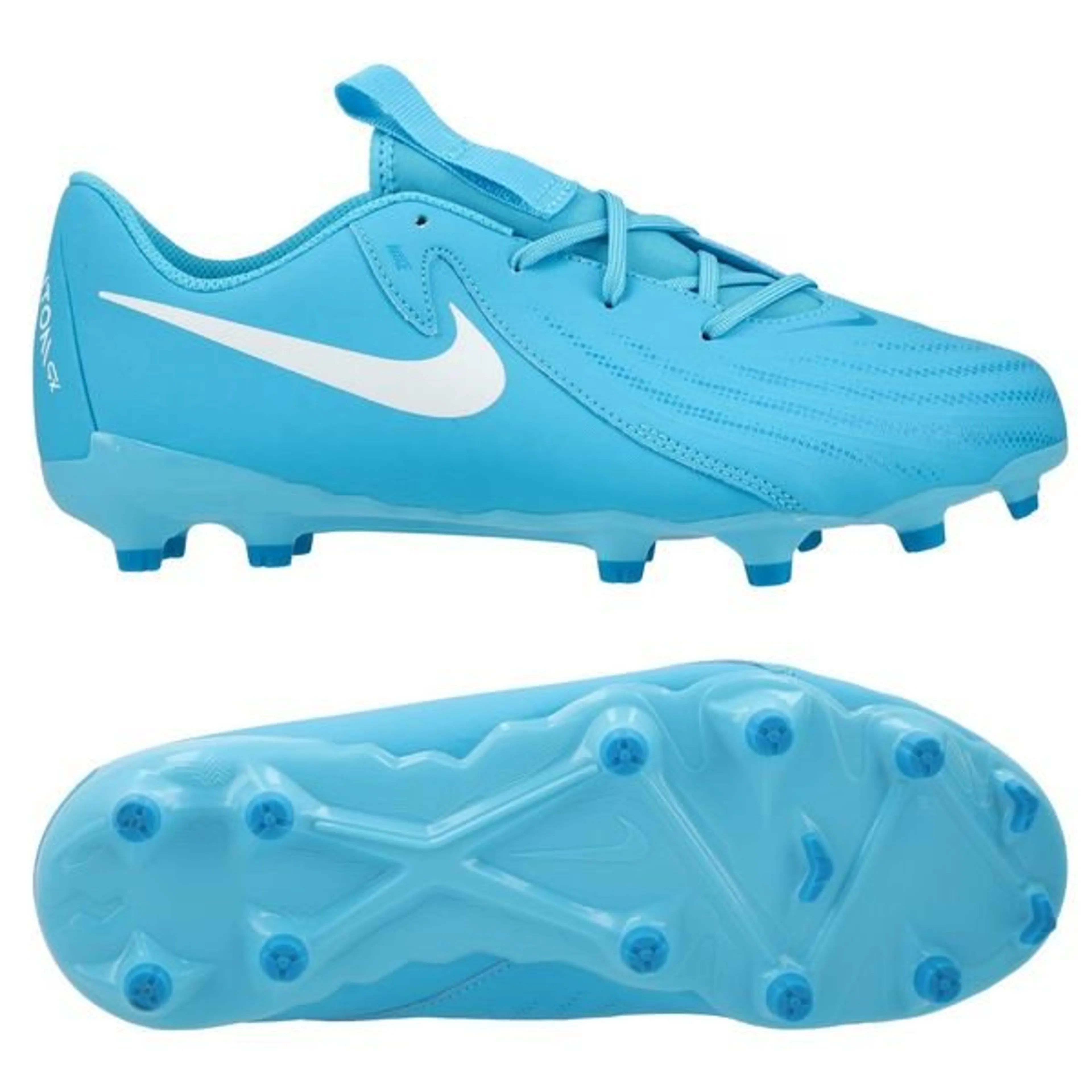 Nike Phantom GX II Academy MG Mad Ambition - Blue Fury/Biały Dzieci