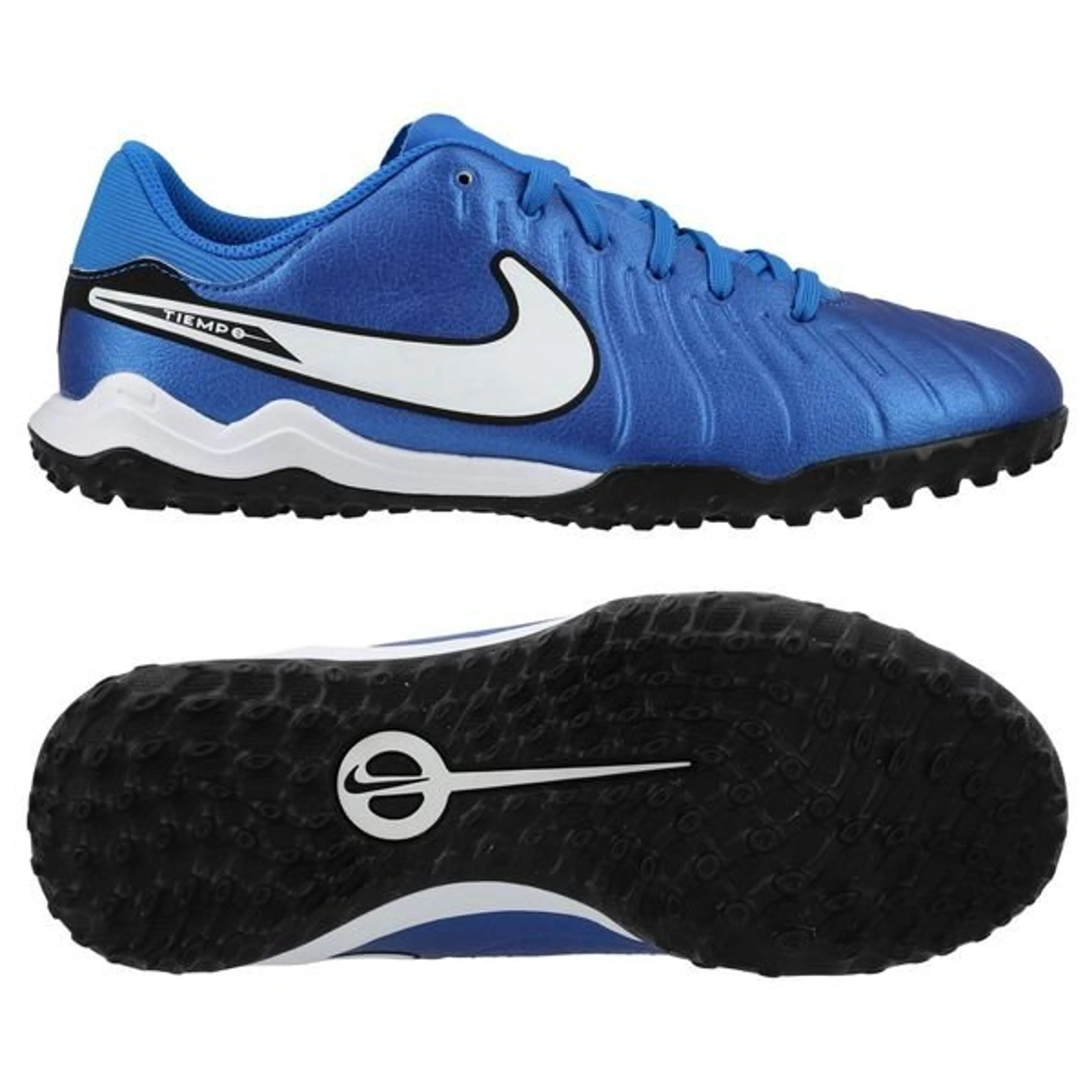 Nike Tiempo Legend 10 Academy TF Mad Ambition - Zwart/Wit Kids