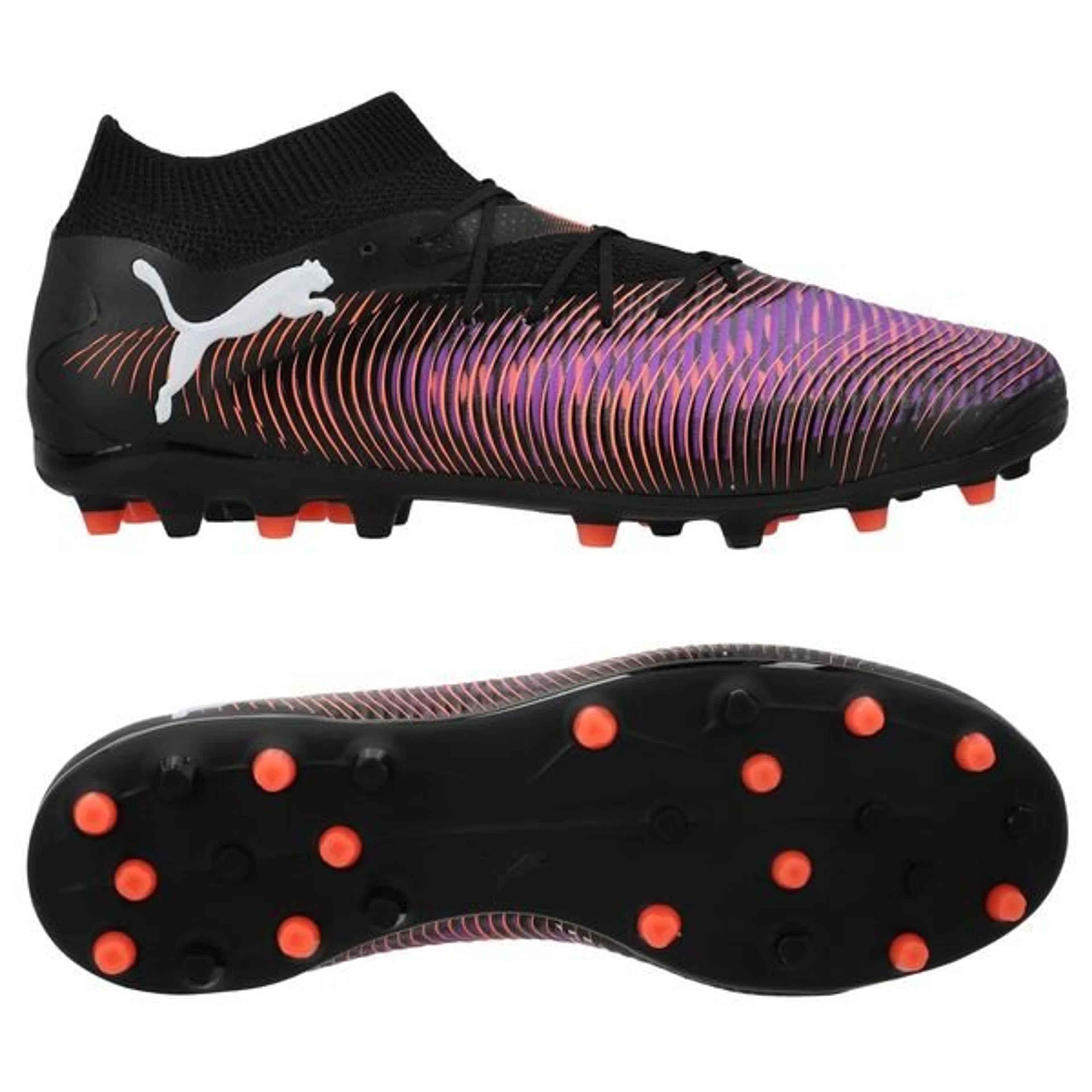 PUMA Future 8 Pro MG Unlimited - PUMA Black/PUMA White/Glowing Red