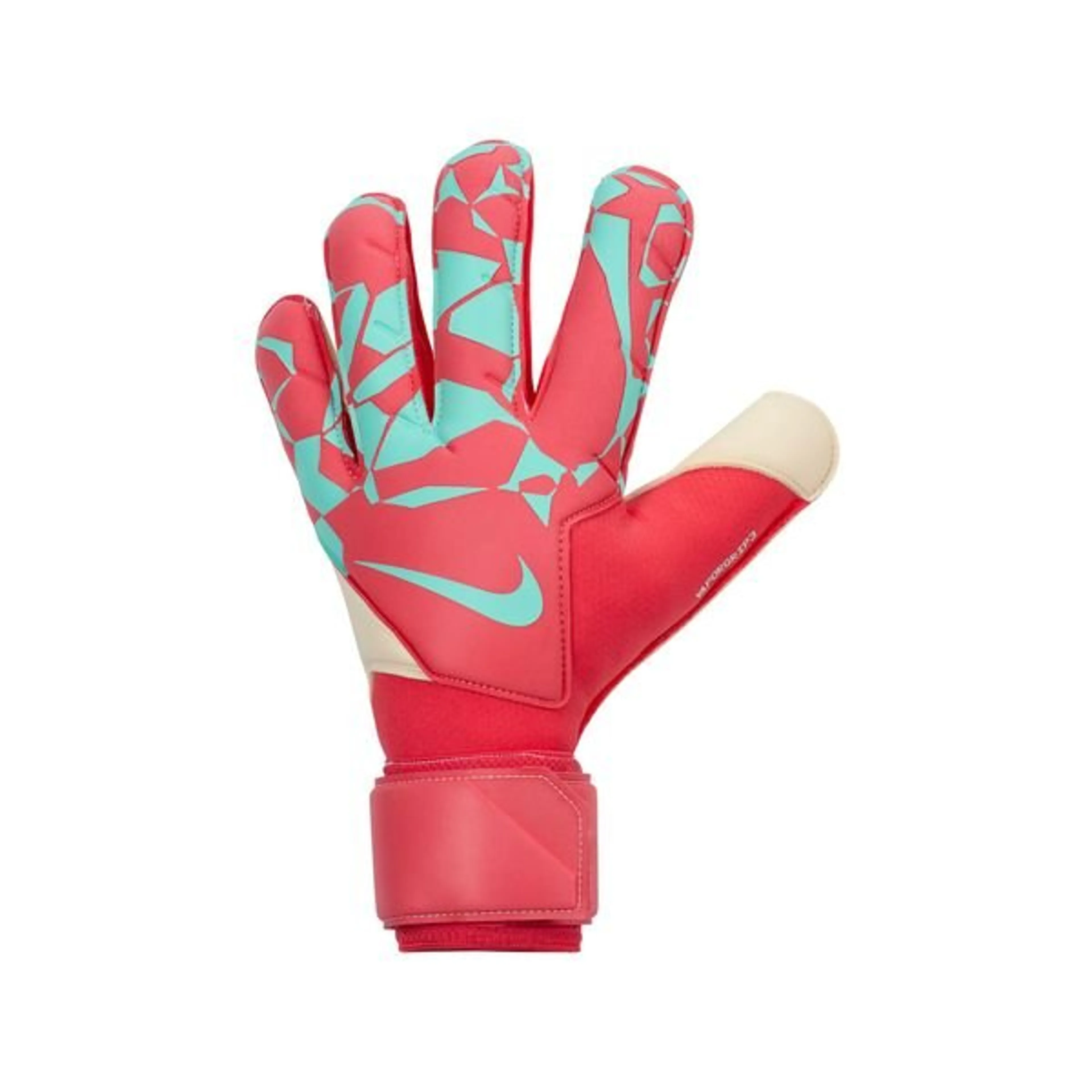 Nike Maalivahdin Hanskat Vapor Grip 3 Mad Energy - Punainen/Turkoosi