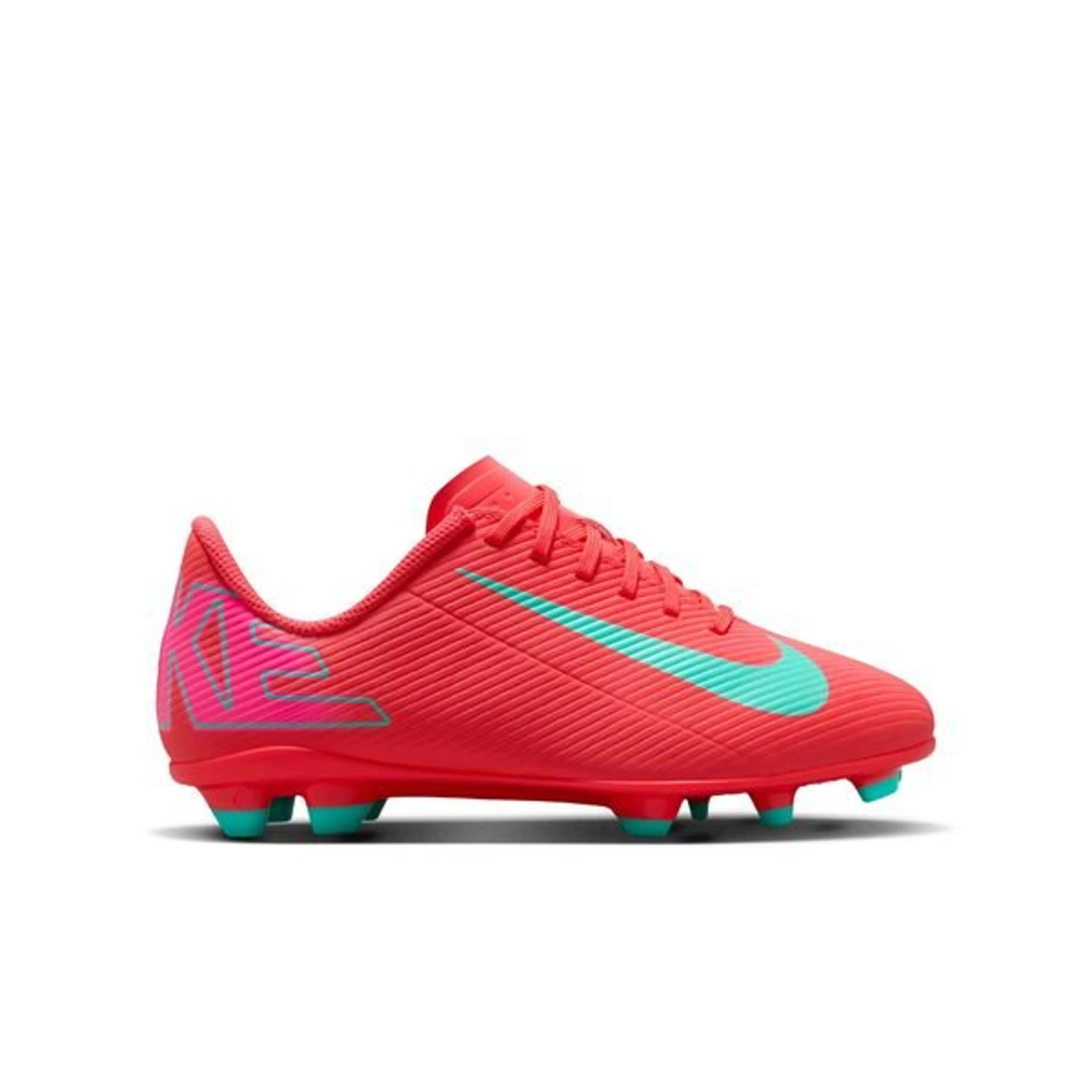 Nike Mercurial Vapor 16 Club MG Mad Energy - Ember Glow/Aurora Green Kids