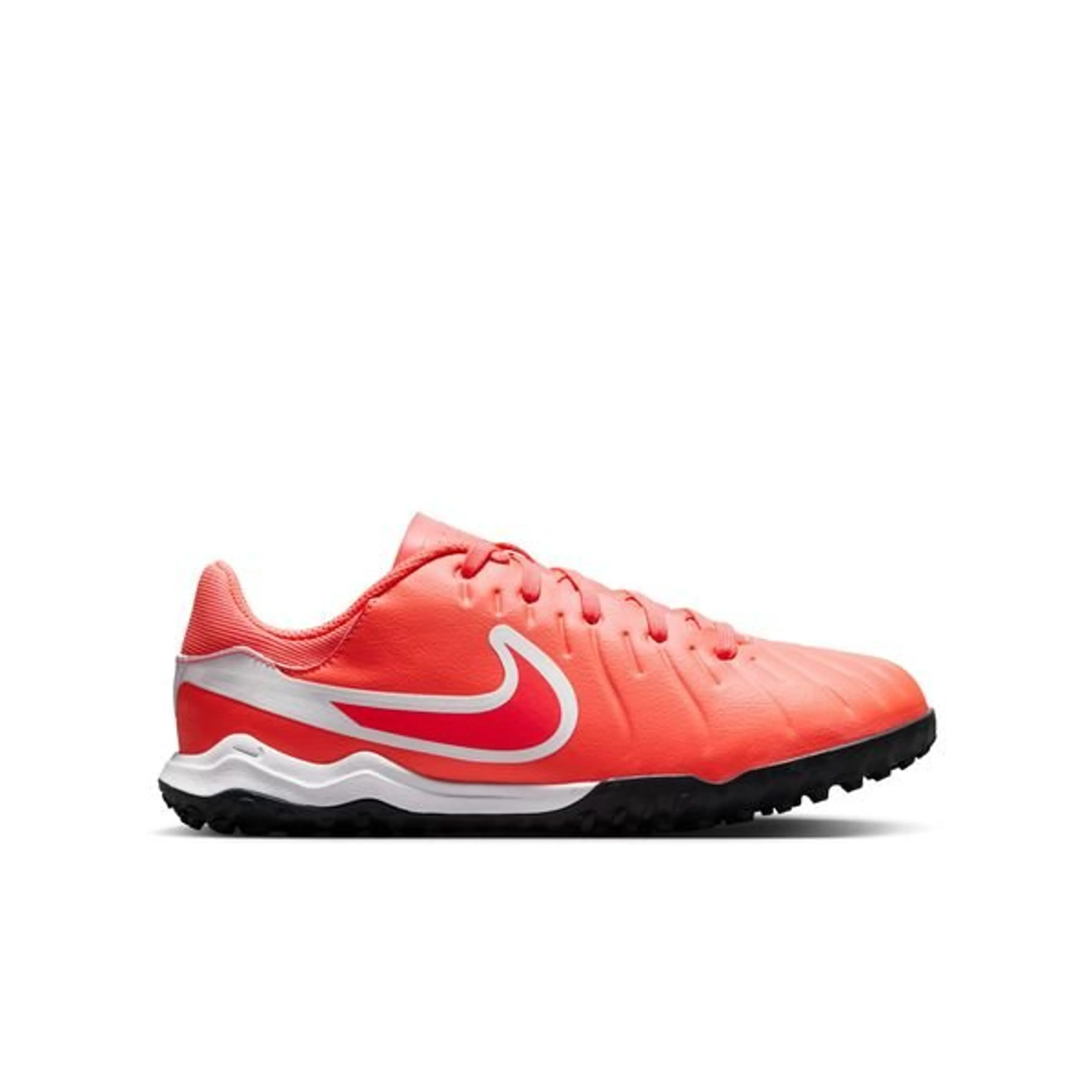 Nike Tiempo Legend 10 Academy TF Mad Energy - Hot Lava/White Kids