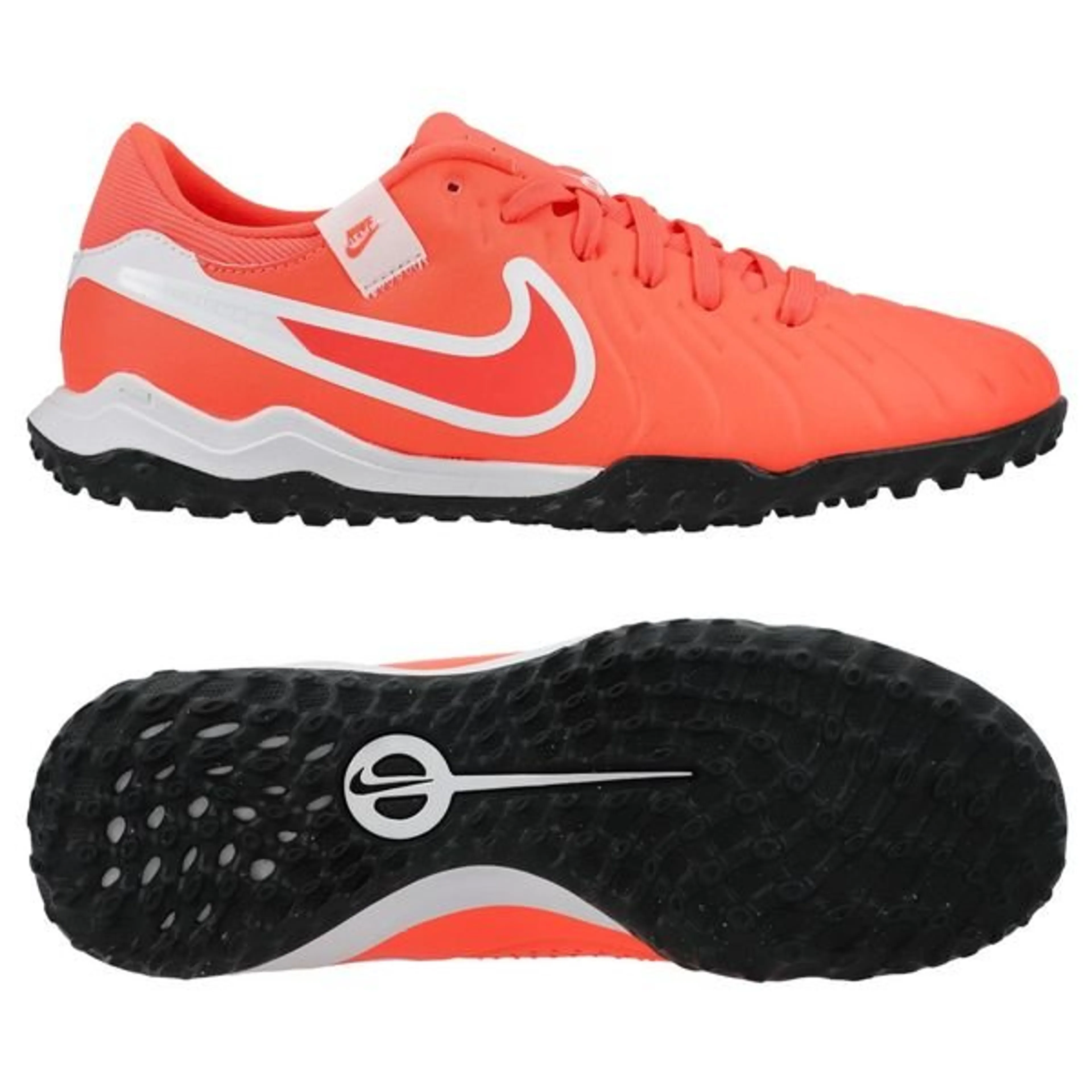 Nike Tiempo Legend 10 Academy TF Mad Energy - Hot Lava/Wit