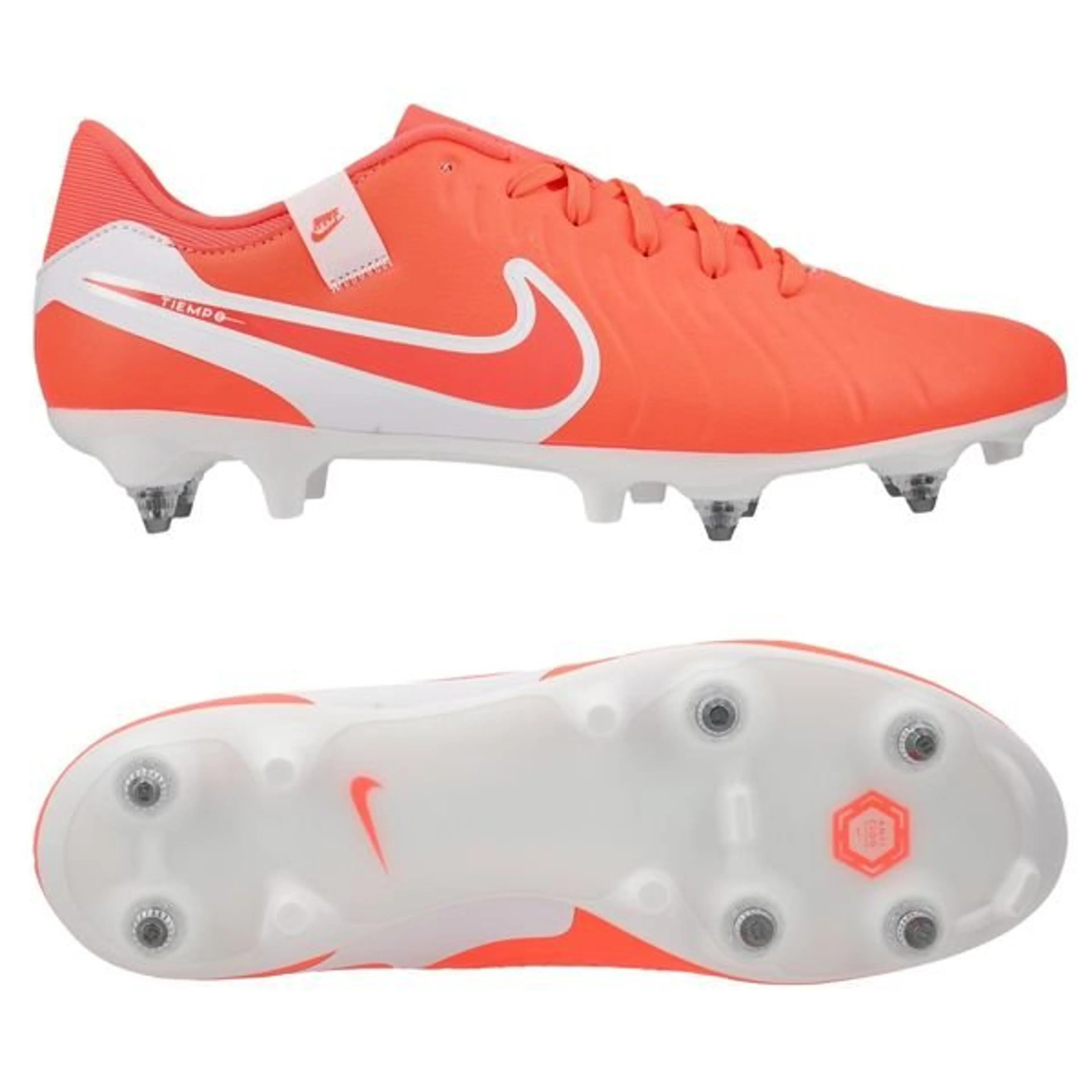 Nike Tiempo Legend 10 Academy SG-PRO Anti-Clog Mad Energy - Hot Lava/Wit