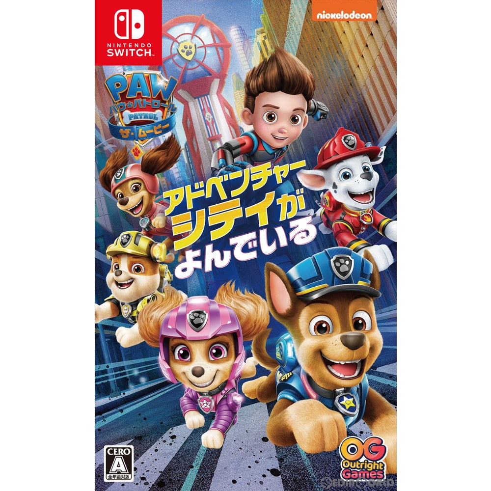 【中古】[Switch] パウ・パトロール:ザ・ムービー(PAW PATROL: THE MOVIE) アドベンチャー・シティがよんでいる Outright Games (20211202)