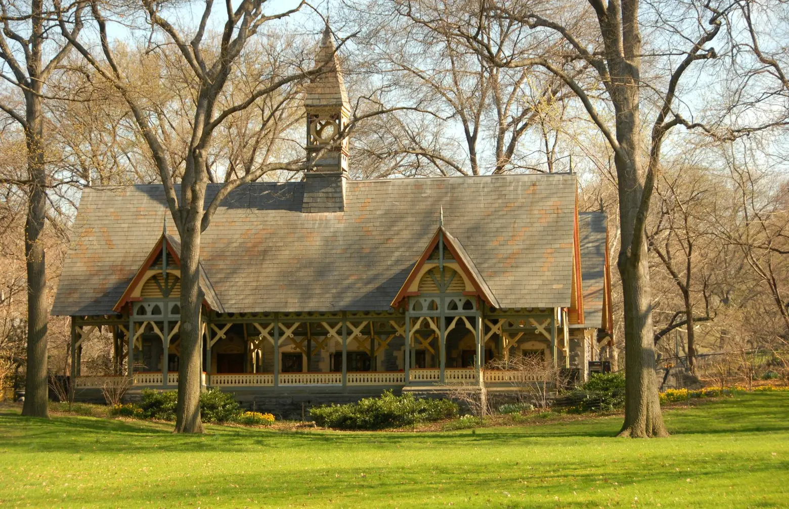 Central Park Dairy, Central Park 1980s, Central Park Conservancy