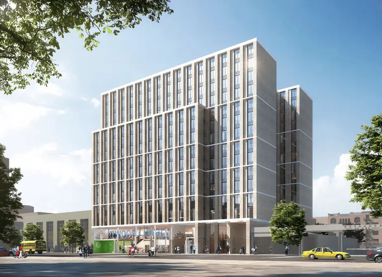 City files plans for 174 affordable apartments at Inwood library site