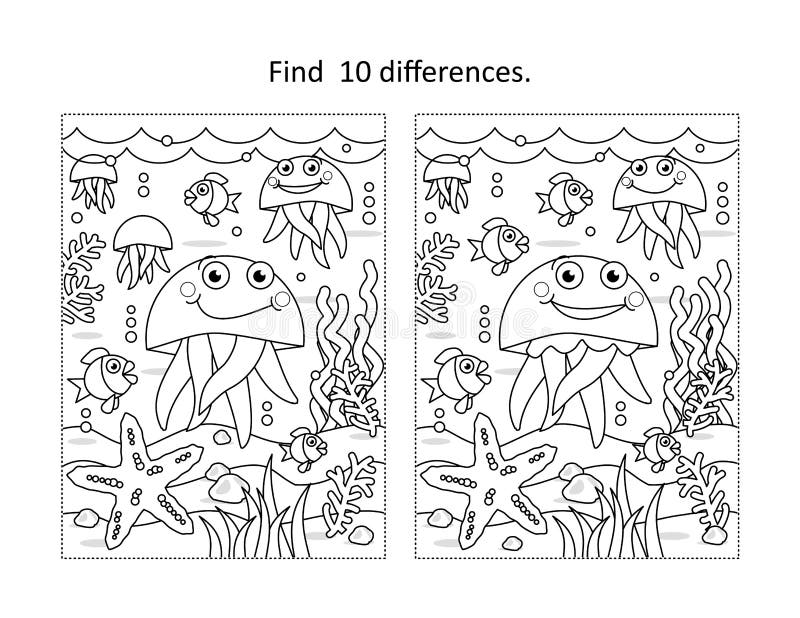 Ocean Spot Difference Stock Illustrations – 103 Ocean Spot Difference ...