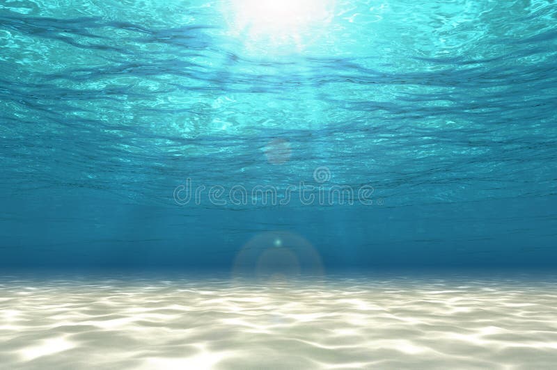 Abstract Under Sea Background. Stock Illustration - Illustration of  seascape, surface: 89870659