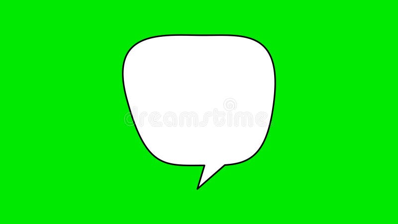 High Quality White Outlined Speech Bubble Chat Balloon Icon Pictogram  Comic Book Anime Useful For Web Site Banner Greeting Cards Apps And  Social Media Posts Stock Photo Picture And Royalty Free Image