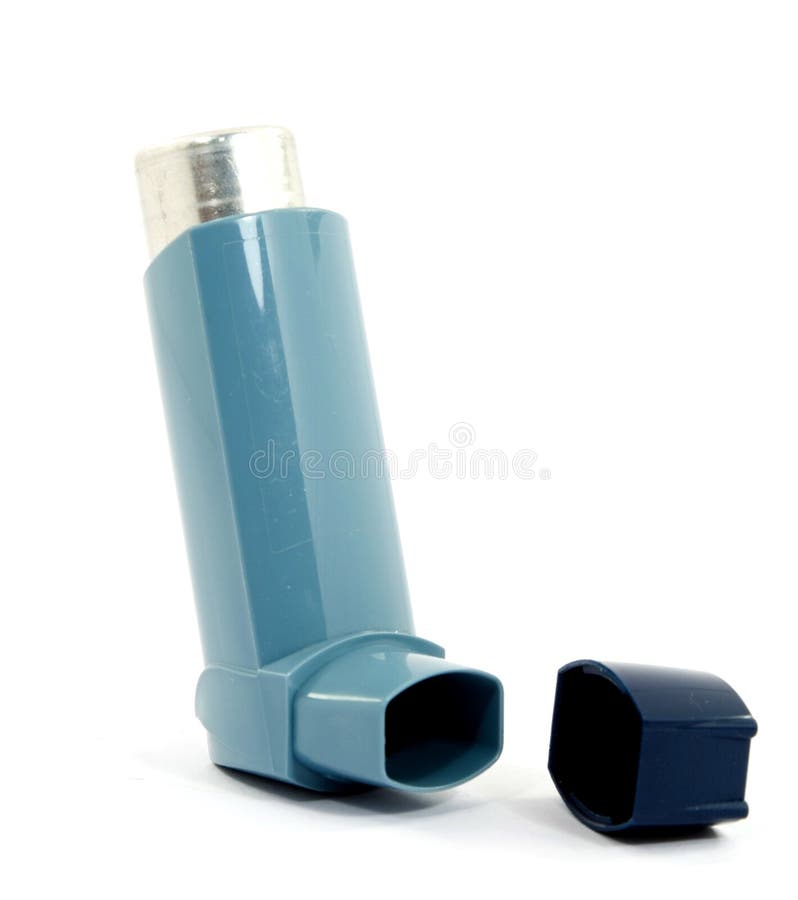 Asthma spray stock photo. Image of illness, allergy, dose - 4231246