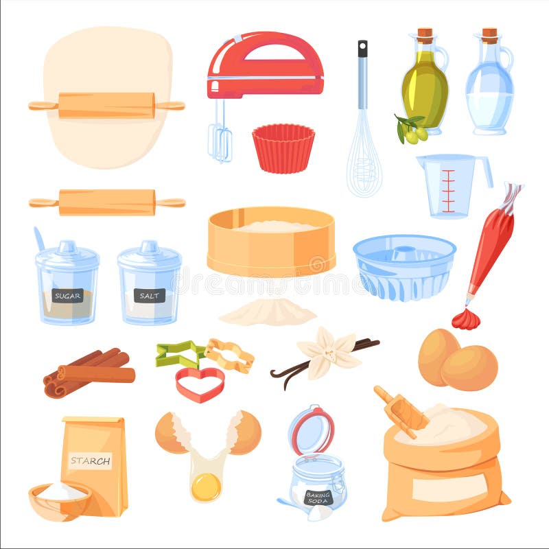 Cooking Ingredients Clipart