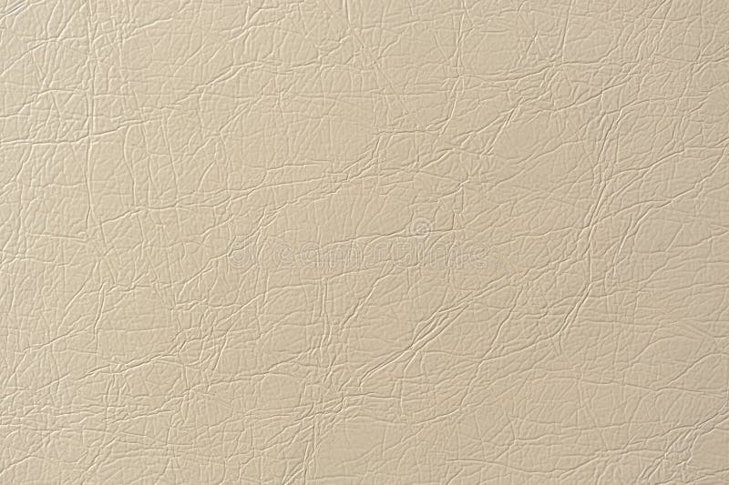 Beige Artificial Leather Background Texture