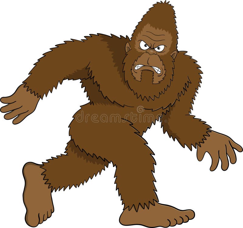 Bigfoot Mythology Stock Illustrations – 267 Bigfoot Mythology Stock ...