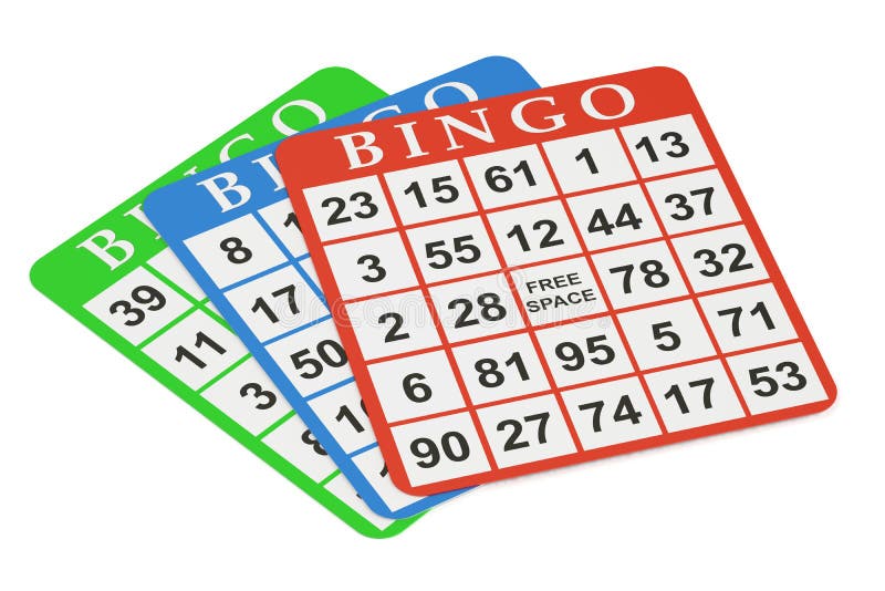 Set of Bingo Cards stock vector. Illustration of bingo - 86145588