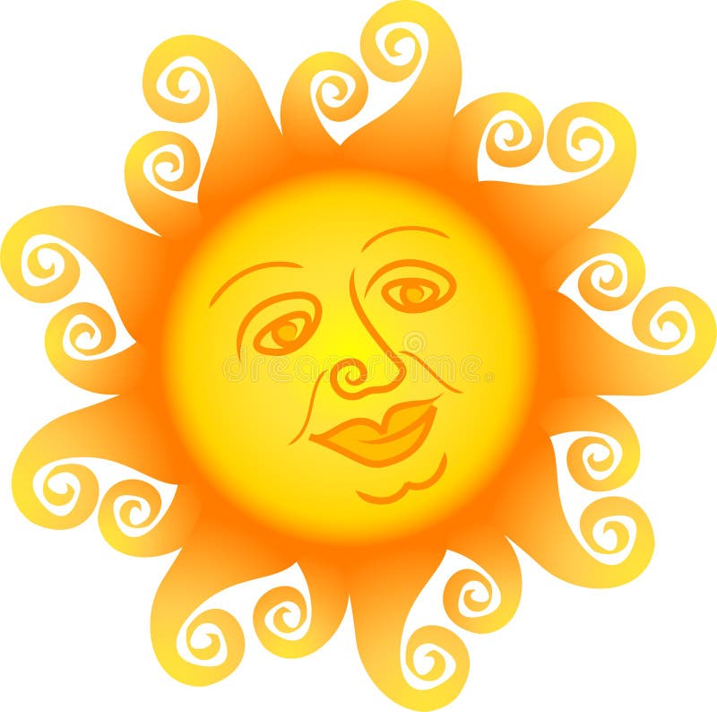 470+ Sun face cartoon Free Stock Photos - StockFreeImages