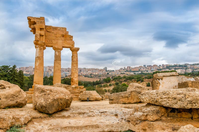 Castor and Pollux stock photo. Image of sicily, castor - 31633674