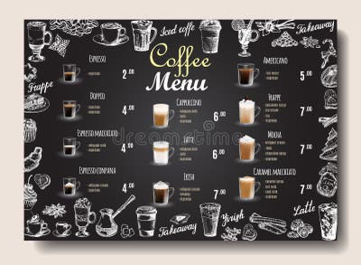 Chalkboard Cold Drinks Stock Illustrations – 247 Chalkboard Cold Drinks ...