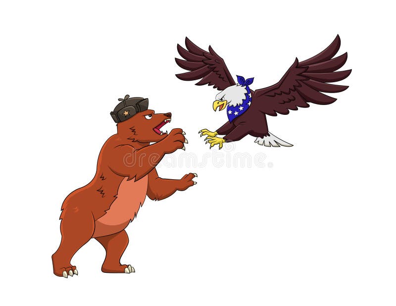 Russian bear vs American eagle