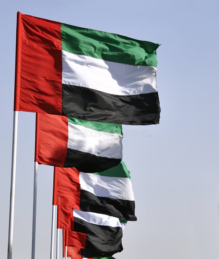 United Arab Emirates Flag