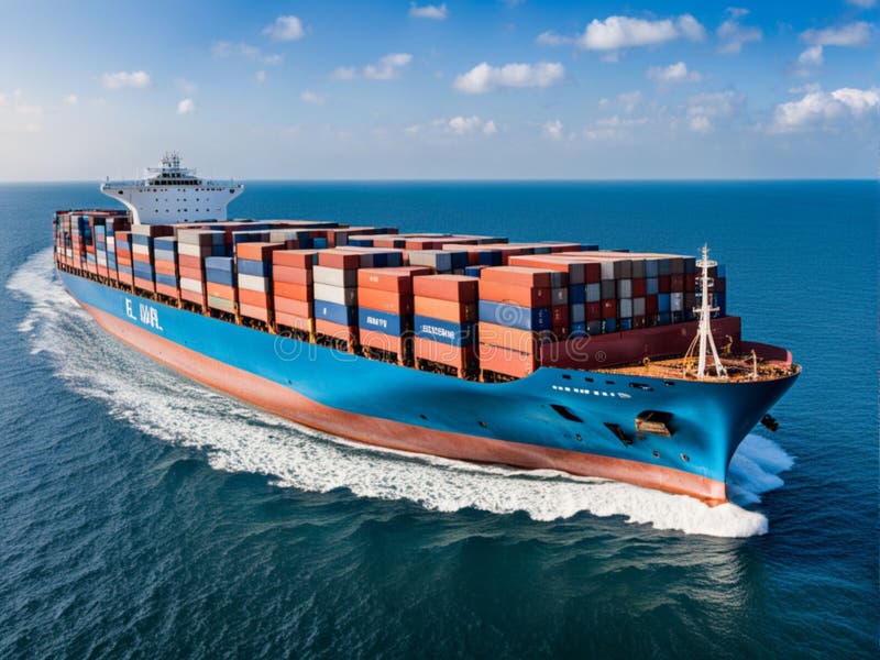 Freight Forwarding Service, Container Ship or Cargo Shipping Business ...