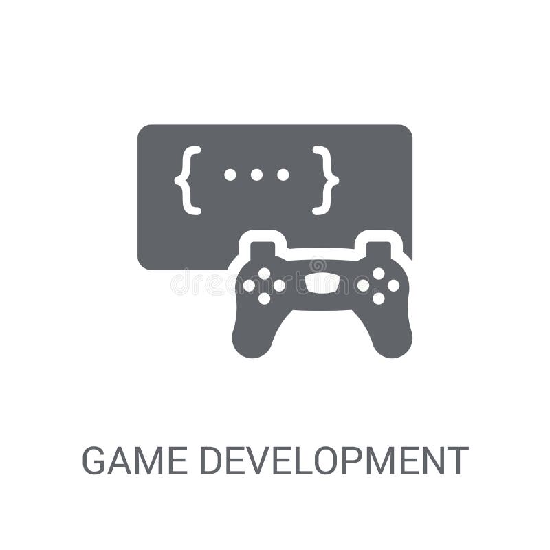 Game Development Icon. Trendy Game Development Logo Concept on W Stock ...