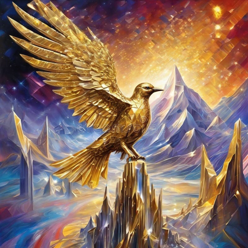 Golden Bird, Symbol of Immortality. Wisdom, Knowledge, Golden Bird Also ...