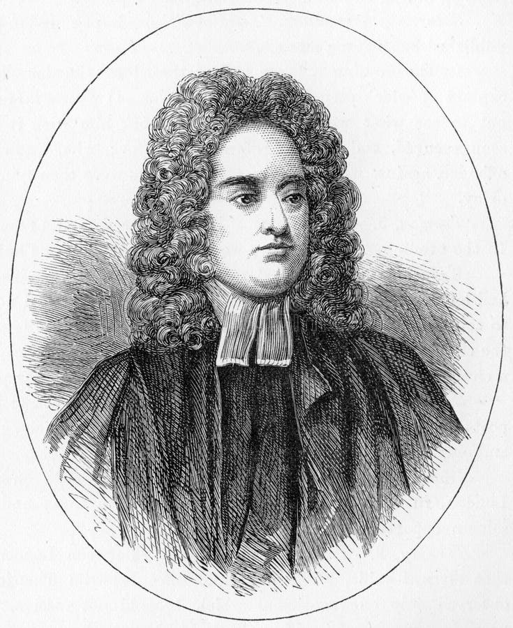 Jonathan Swift (1667 - 1745) Anglo-Irish satirist, essayist, political pamphleteer (first for the Whigs, then for the Tories), poet and cleric who became Dean of St Patrick's Cathedral, Dublin; engraving from Selections from the Journal of John Wesley, 1891