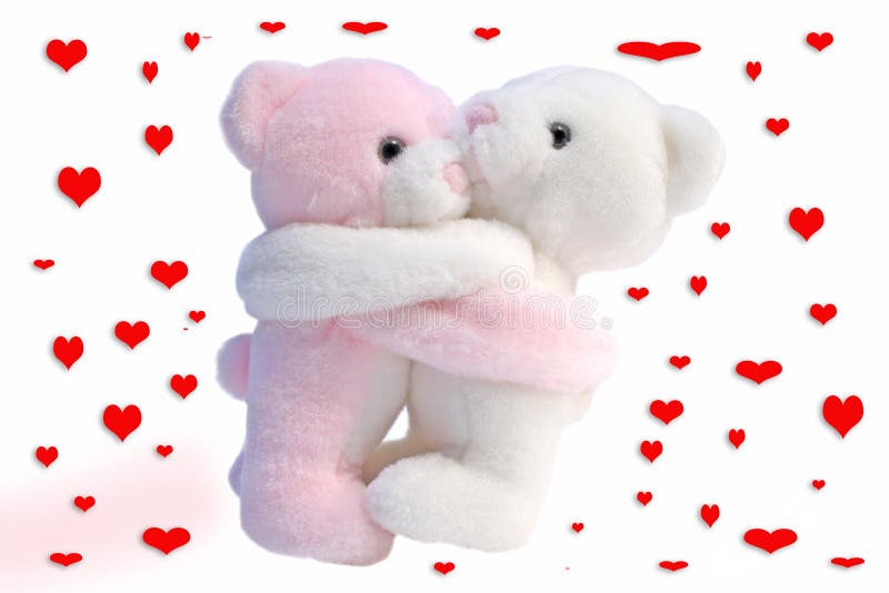 Teddy Bears Kissing Photos Free Royalty Free Stock Photos From Dreamstime