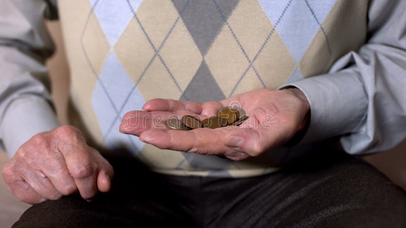 Kid Holding One Pound Coin and Looking at Money with Thinking Face and ...