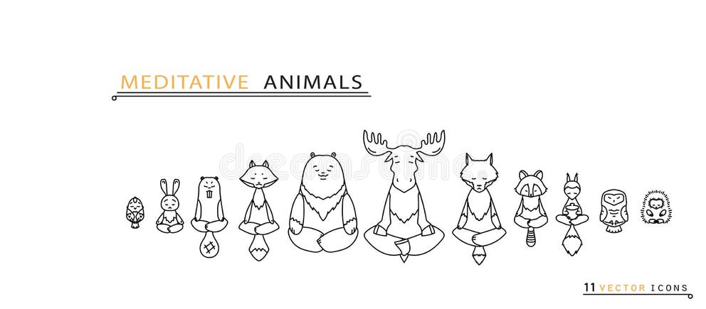 Seated Animal Stock Illustrations – 1,649 Seated Animal Stock ...