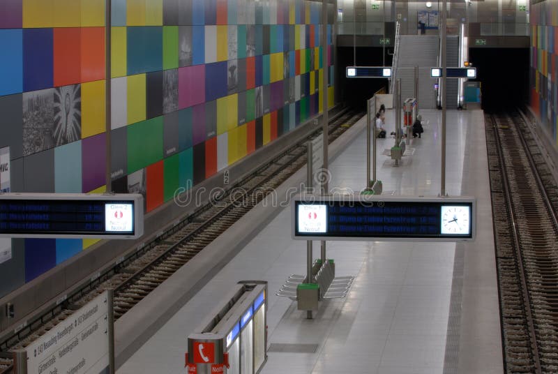 Mosaic subway station