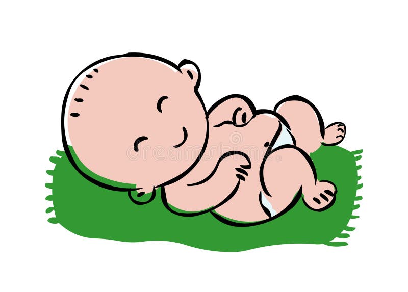 Baby Being Born Clipart