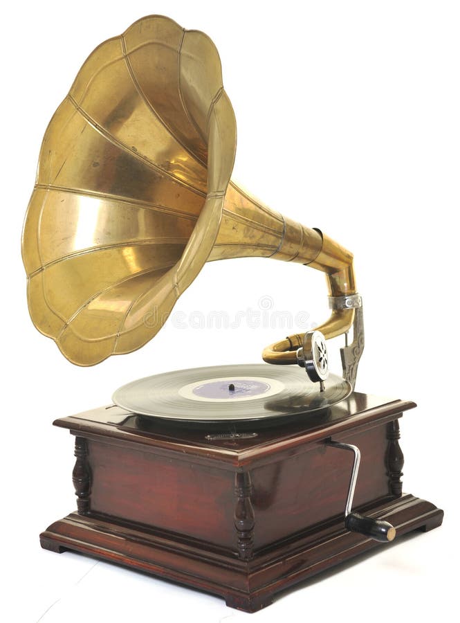 Old gramophone