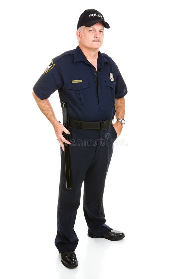 Police Officer Full Body stock photo. Image of government - 7051906