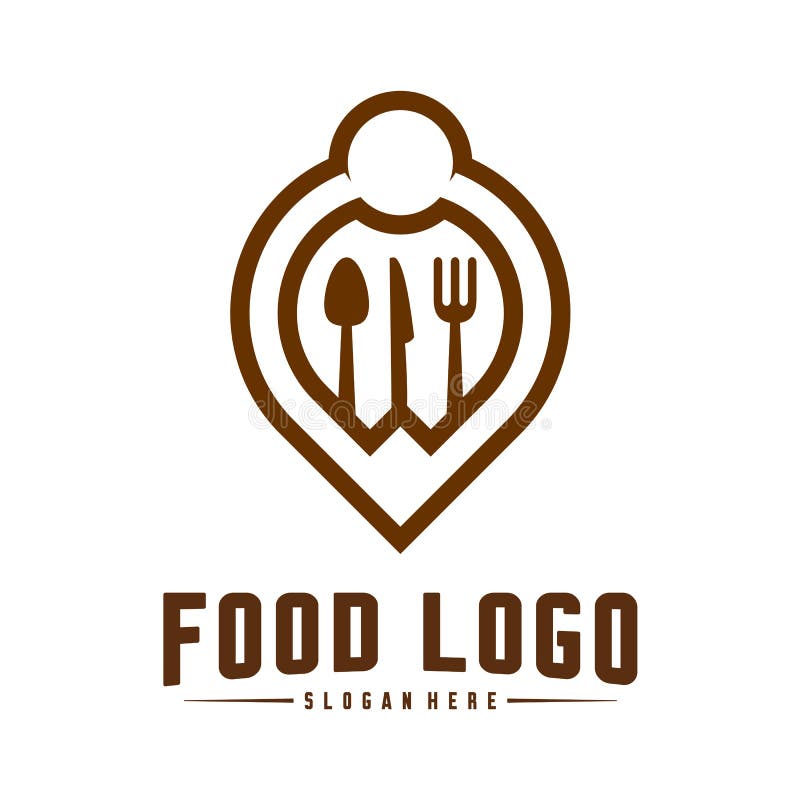 Punto Logo Design Concepts De La Comida Plantilla Del Logotipo De La Comida  Y Del Restaurante S?mbolo Del Icono Ilustración del Vector - Ilustración de  conceptos, correspondencia: 148269458