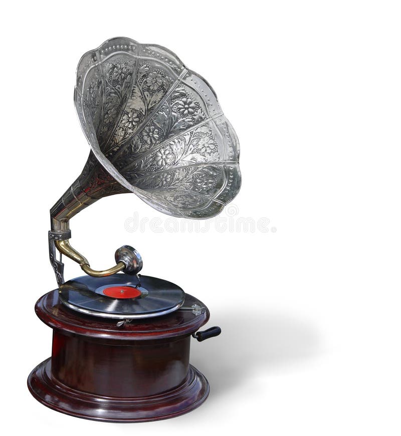 Retro gramophone