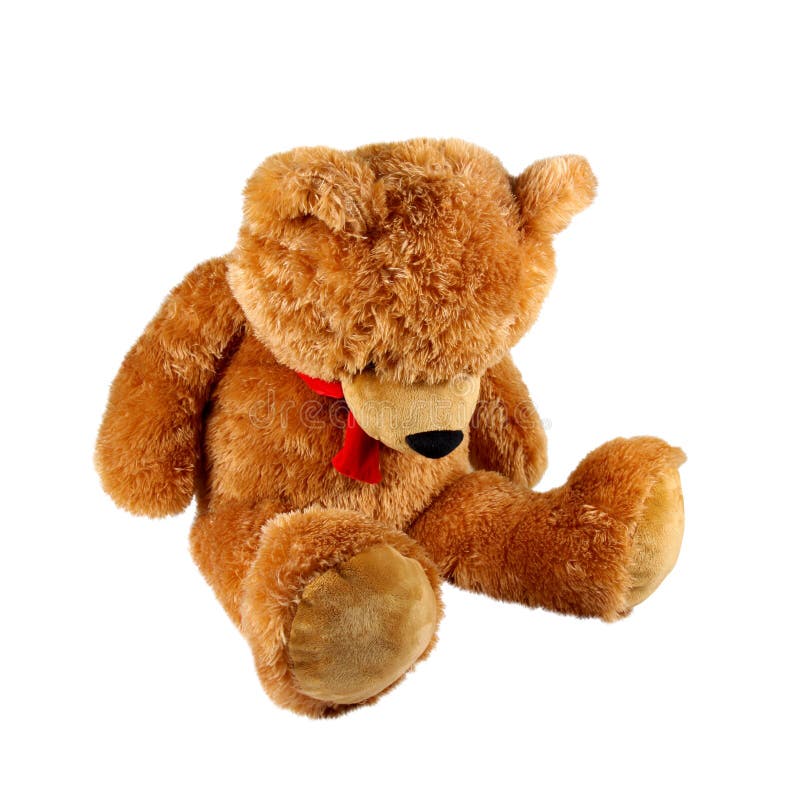 Sad Teddy Bear royalty free stock images