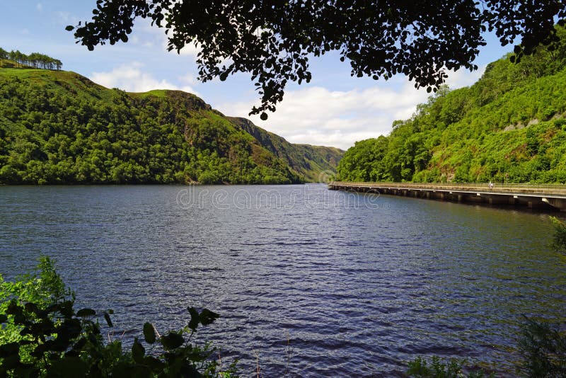 Scotland landscape   Cruachan Visitor Centre royalty free stock photography