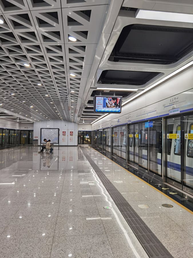 Shenzhen Metro Station Design Interior Structure Gangxia North Subway ...