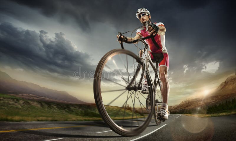 Sport. Cyclist