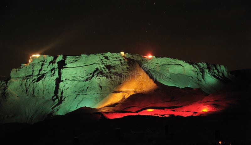 Stars over Masada