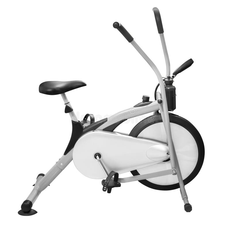 Exercise bicycle isolated stock image. Image of equipment - Stationary Exercise Bicycle IsolateD White BackgrounD Clipping Path Exercise Bicycle IsolateD 103023067