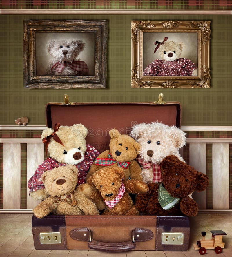 Teddy Bear Family royalty free stock images