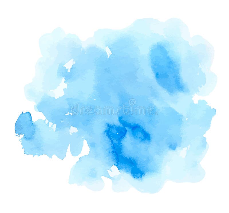 Textura Azul Do Vetor Da Aquarela Em Um Fundo Branco Ilustração do Vetor -  Ilustração de moagem, decorativo: 113580935