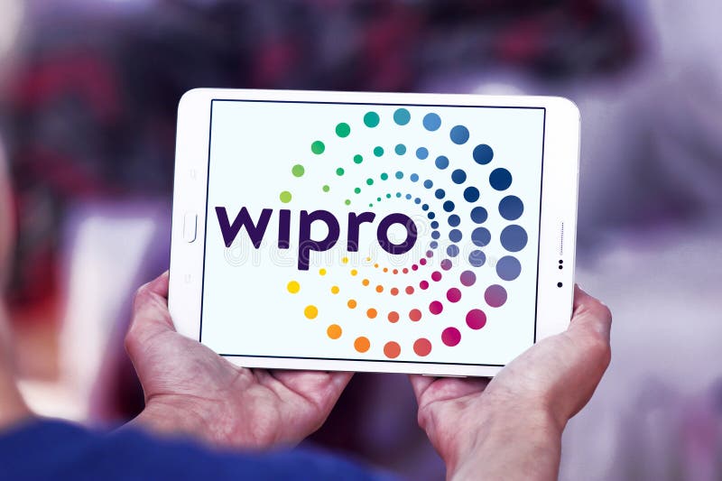 Wipro company logo editorial photo. Image of company - 99401381