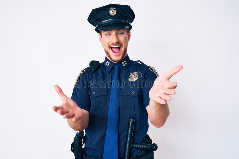 Police Giving Helping Hand Community Stock Photos - Free & Royalty-Free ...